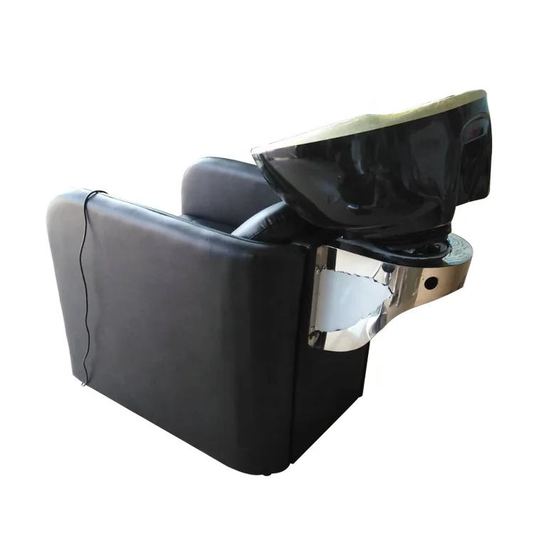 Electric Shampoo chair hair salon furniture reclining shampoo chair with footrest