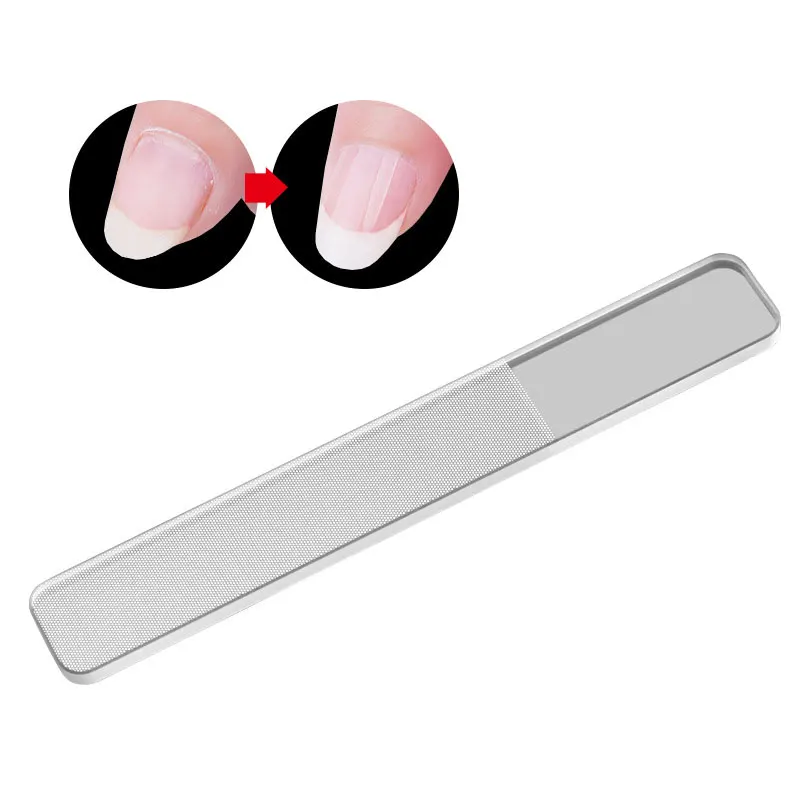 Hot Sales Professional Nail Trimming File Strip Dead Skin Removal File Polishing Tool High Quality Glass Customized Custom Logo