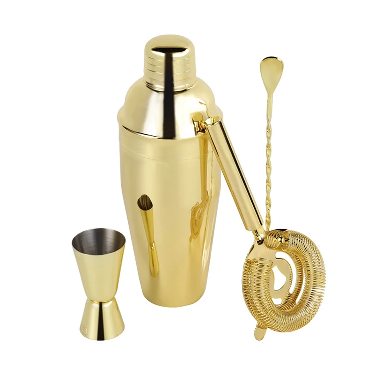Oem Odm Factory Stainless Steel Shakers Bartending Set Mixology Kit