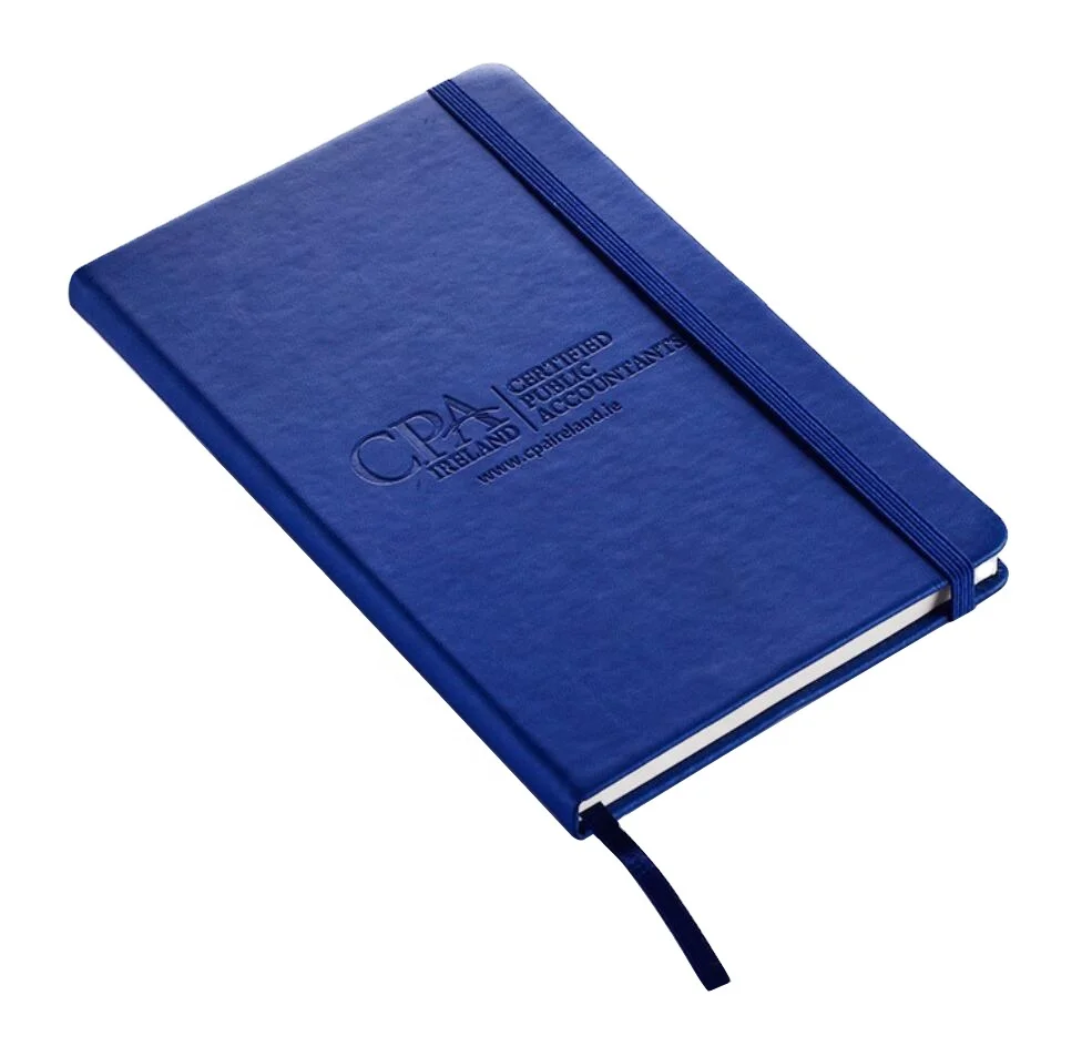 High quality  Marble A5 Custom Leather Bullet HardCover Dotted Journal