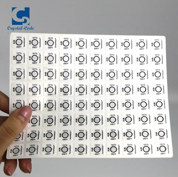 Factory price temperature sensitive and color change indicator sticker label
