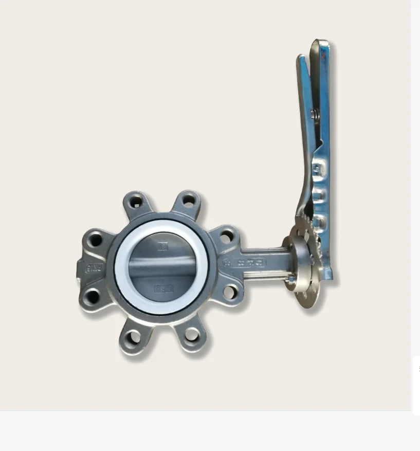 Stainless Steel  Centre Line Lug Type Butterfly Valve with Flange to ANSI125/ANSI 150/Pn10/Pn16/JIS 10K