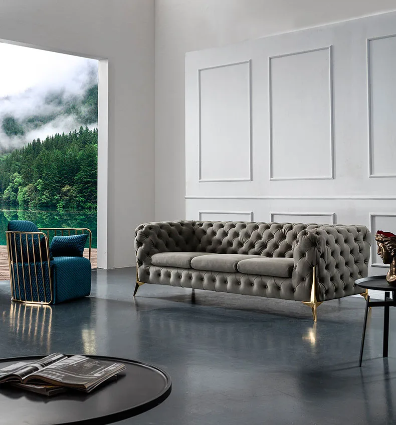 New arrival living room sofas super modern style living room furniture top quality l shape couch living room sofas