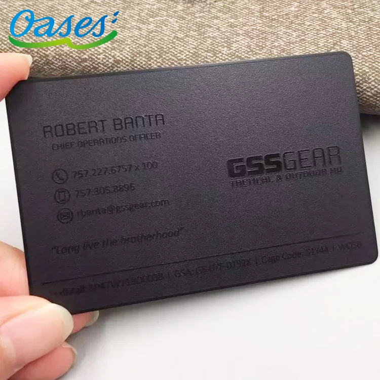 Custom Design Metal visiting Cards With MOQ 100pcs