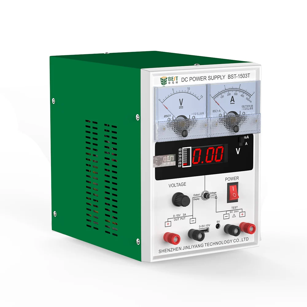BST 1503T оптовая продажа Светодиодный источник питания постоянного тока, цифровой высококачественный Регулируемый высокомощный импульсный источник питания постоянного тока