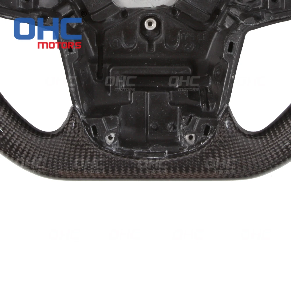 Factory Customized Real Carbon Fiber Steering Wheel for toyota supra steering wheel MK5 A90 OHC MOTORS