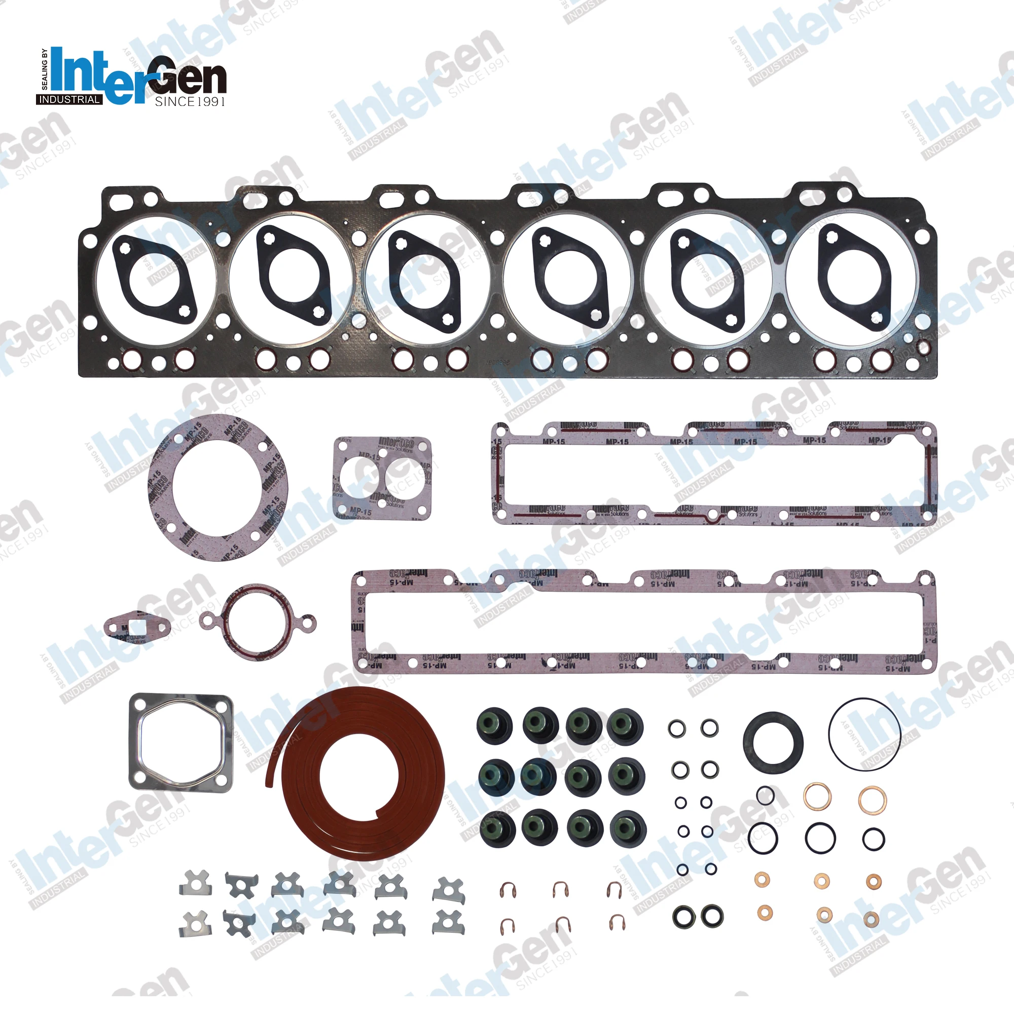 OEM: 4025271 Fit for Cms Engine for 6CT  Engine Gasket top set Upper Set