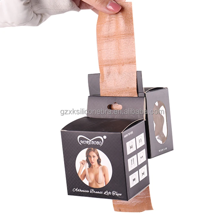 waterproof invisible seamless double side adhesive wide sticky breast tape body boob tape for lifting up