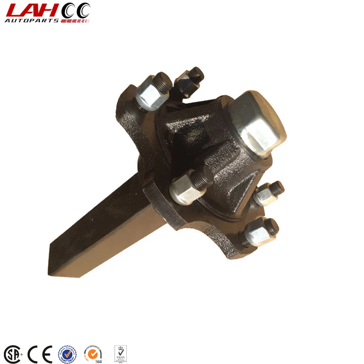 Factory Custom Cast Iron Rear Truck Wheel Hub Trailer Stub Axle