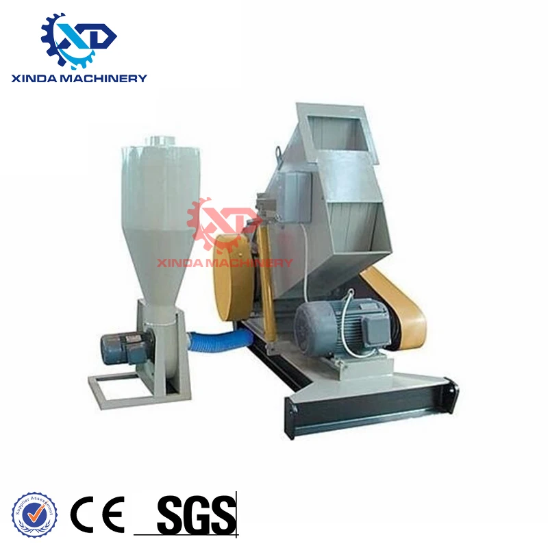 CE SGS Verifited automatic shedder and crusher for plastic recycling