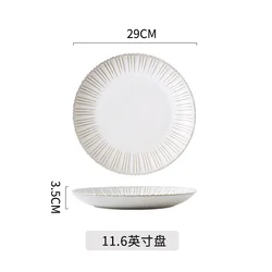 Hot selling tableware dinner plate and bowl custom color home kitchenware ceramic dinnerware sets