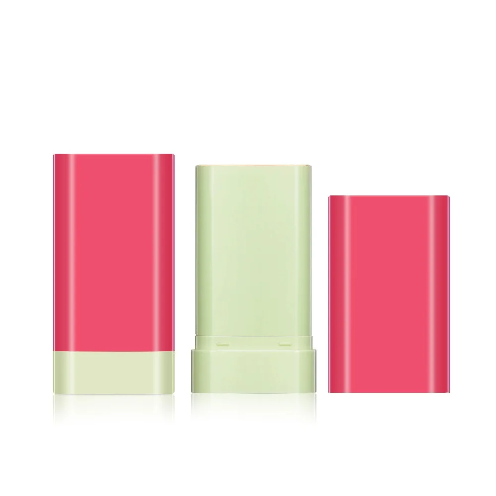Cosmetics Skincare Rectangle Empty Deodorant Blush Stick Container Packaging 20g
