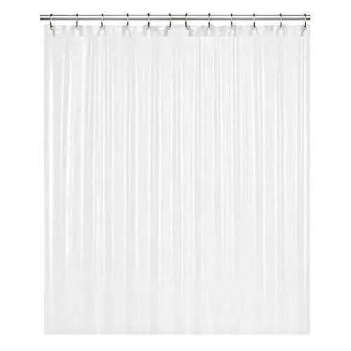 Amazon hot selling EVA Waterproof Shower Curtain Liner for bathroom