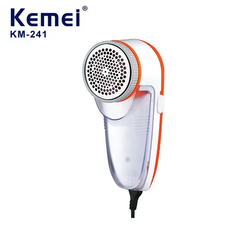 Wool Ball Tnimmer Epilator Easy to Carry and Clean Kemei Km-241 Three Knife Net Electric Lint Remover Clothes