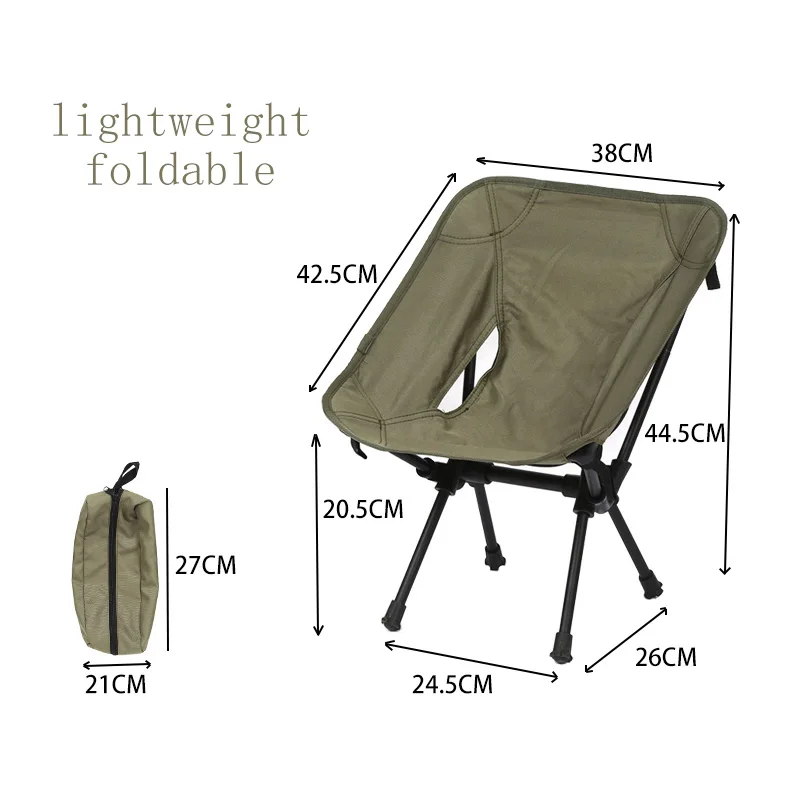 small foldable children camping chair portable aluminum children outdoor folding camping chair