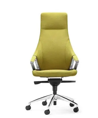 Home computer chair high back executive chair metal frame fabric cover recliner computer office chair