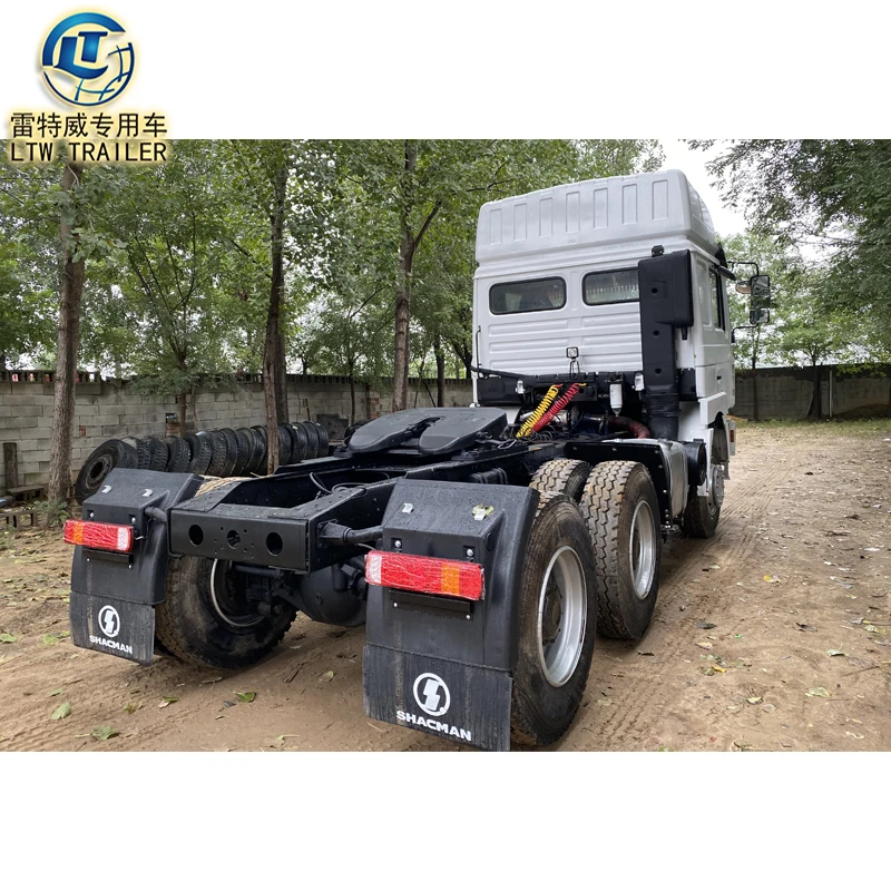 cheap price shacman  F3000 used  380hp  6x4  heavy duty truck head trailer tractor truck for sale