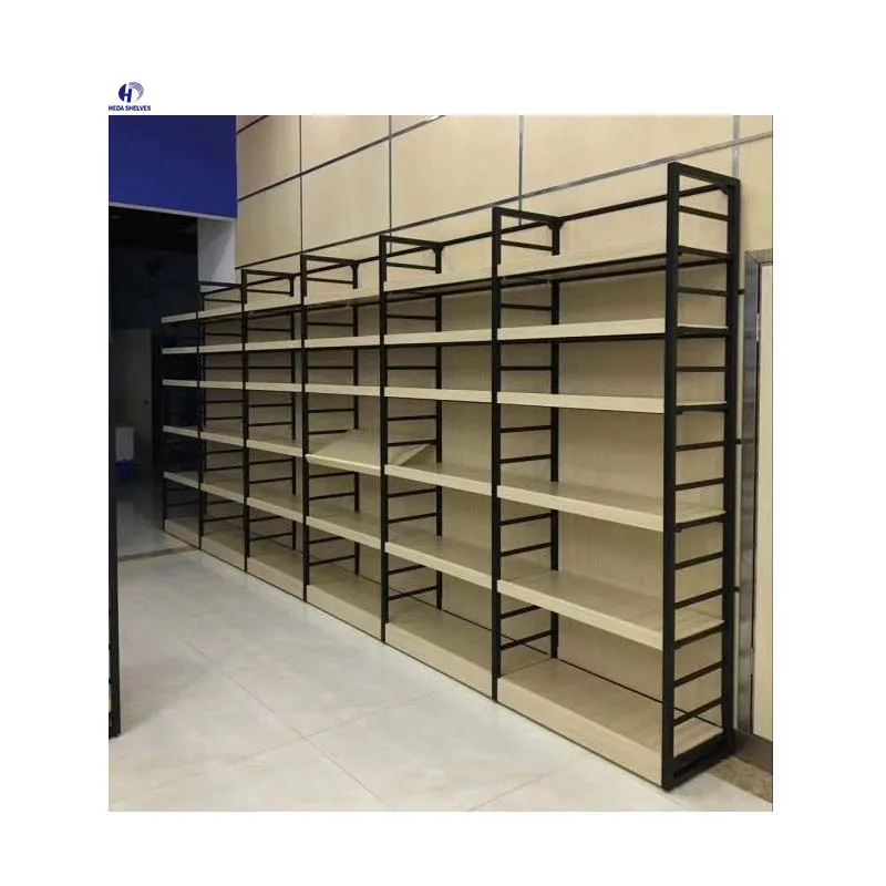 Factory Liquor Store Shelving Gondola Racking Retail Store Shelving For Shops