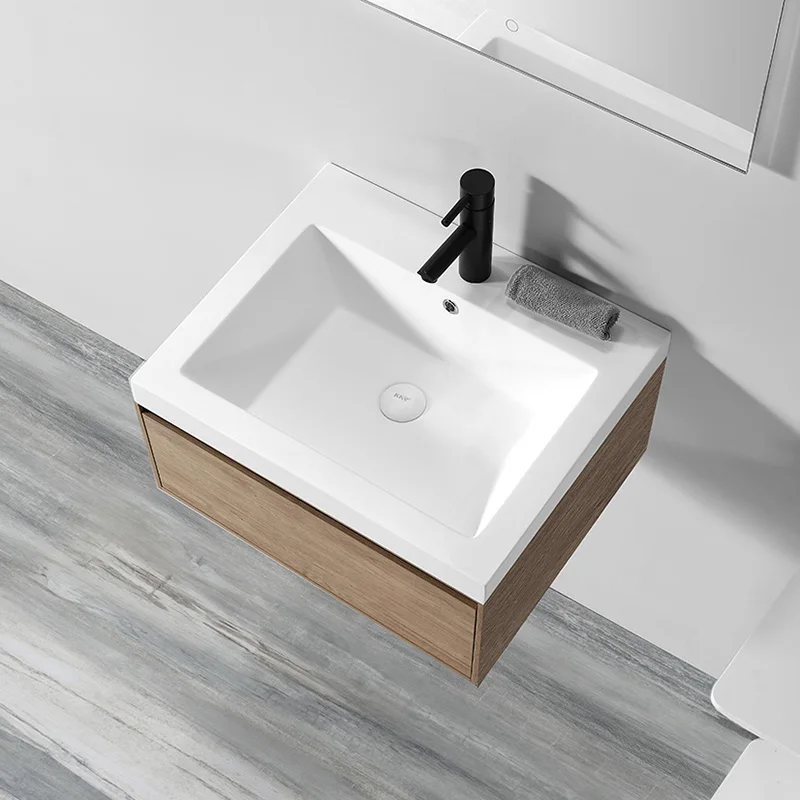 hotel furniture bathroom cabinet vanity sink solid surface stone washing basin