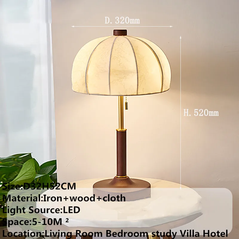 Retro Creativity Table Lamp Modern LED Desk lamps home decor Living Room Hotel Bedroom bedside lamp Desk Light