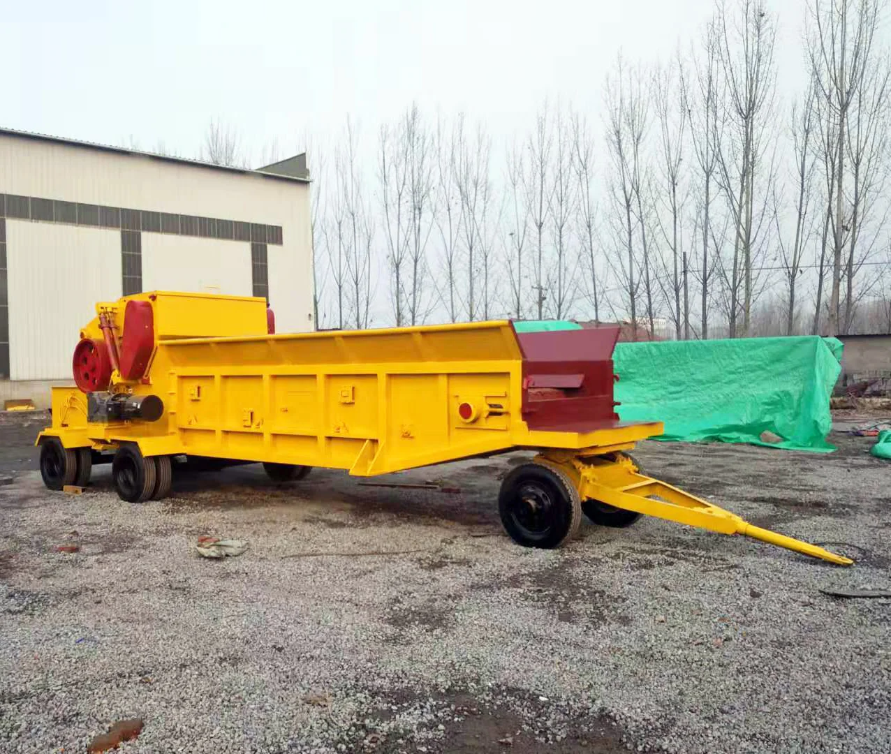 Knives For Shredder Diesel With Cyclone Crusher Into Sawdust Wc 08 Wood Chipper