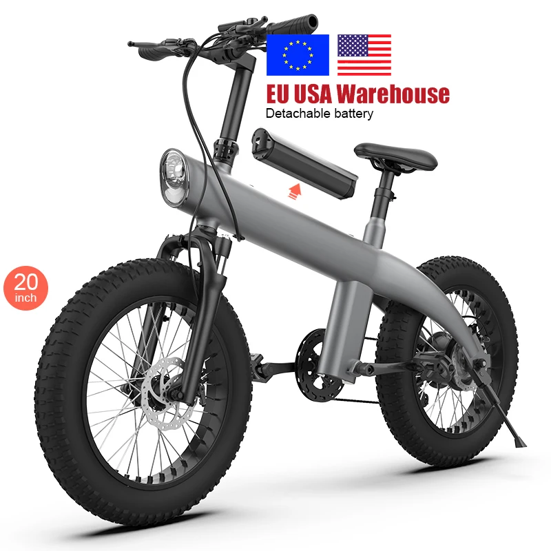 20 Inch Alloy 2 Wheel Hybrid 1600w Mini 2000w 1500w 1300w 48v Kid Child Dirt 1000watt Fat Tire Ebike 250w Tyre Electric Bike