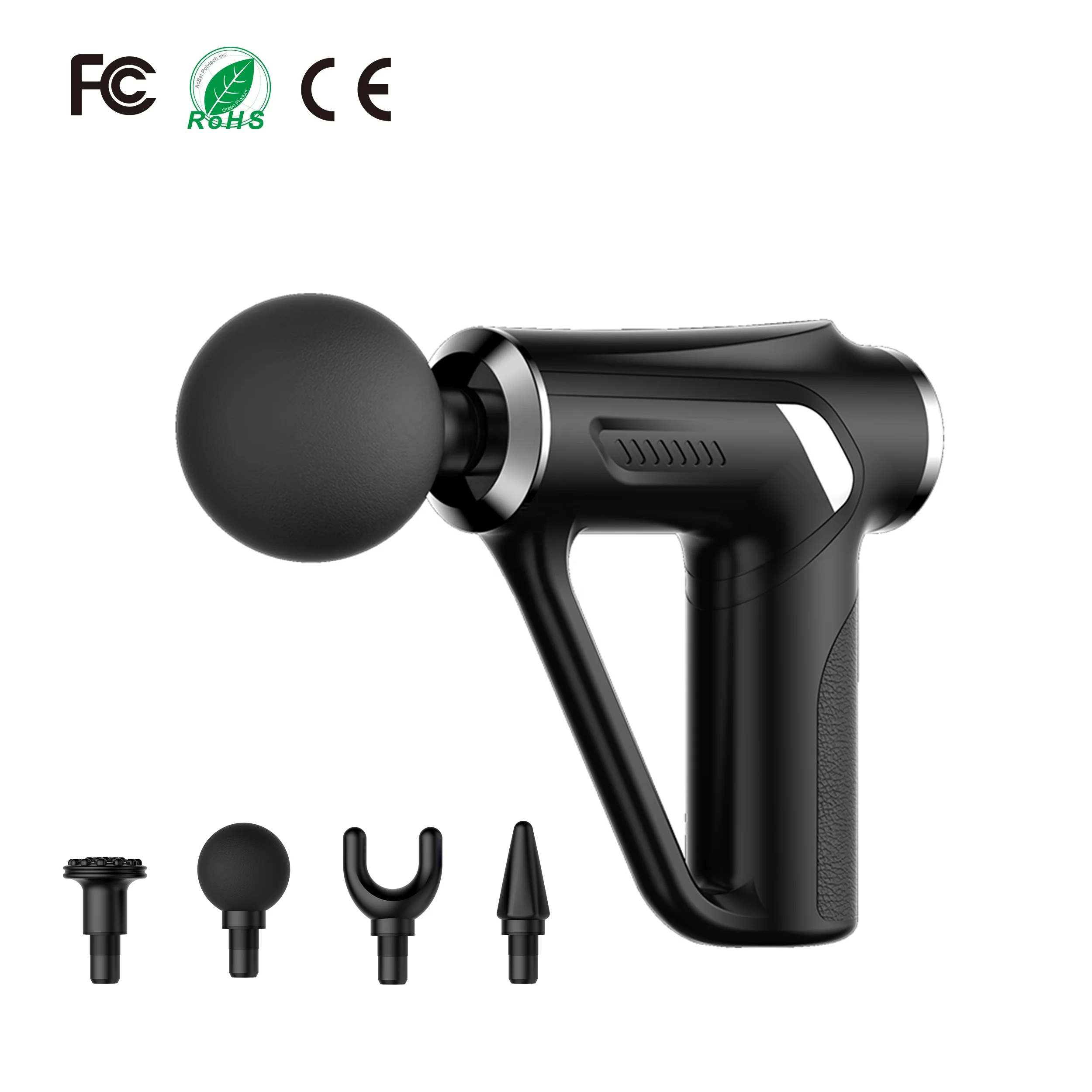 HB-008 Handheld 3200 Speed Deep Tissue Myofascial Massage Gun with Touch Screen for Myofascial Massagers