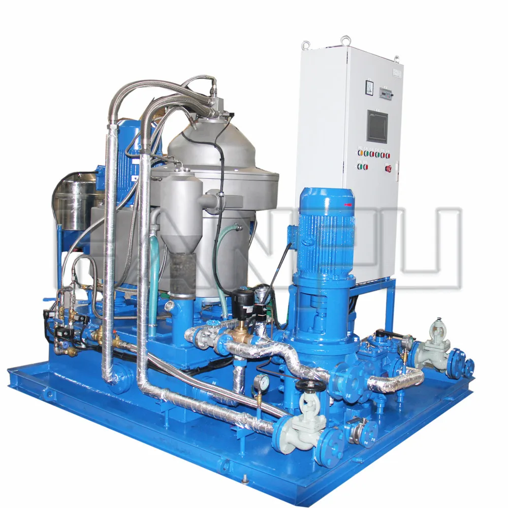 Непрерывный центробежный сепаратор для морского масла и дизельного топлива