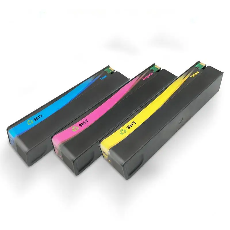 D&H 981 981Y Premium Remanufactured Color Inkjet Ink Cartridge for HP PageWide MFP 586dn Printer inkjet