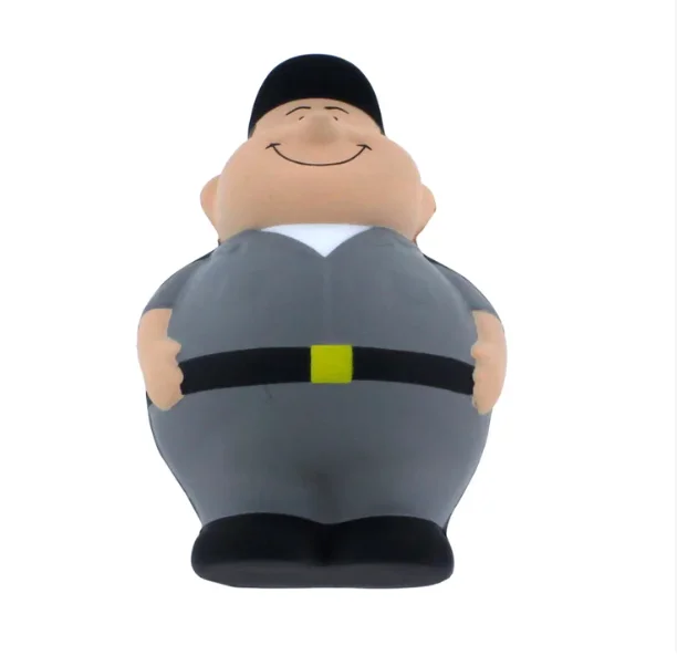 TOP customized Imprinted Logo pu foam Delivery Bert Stress Relievers