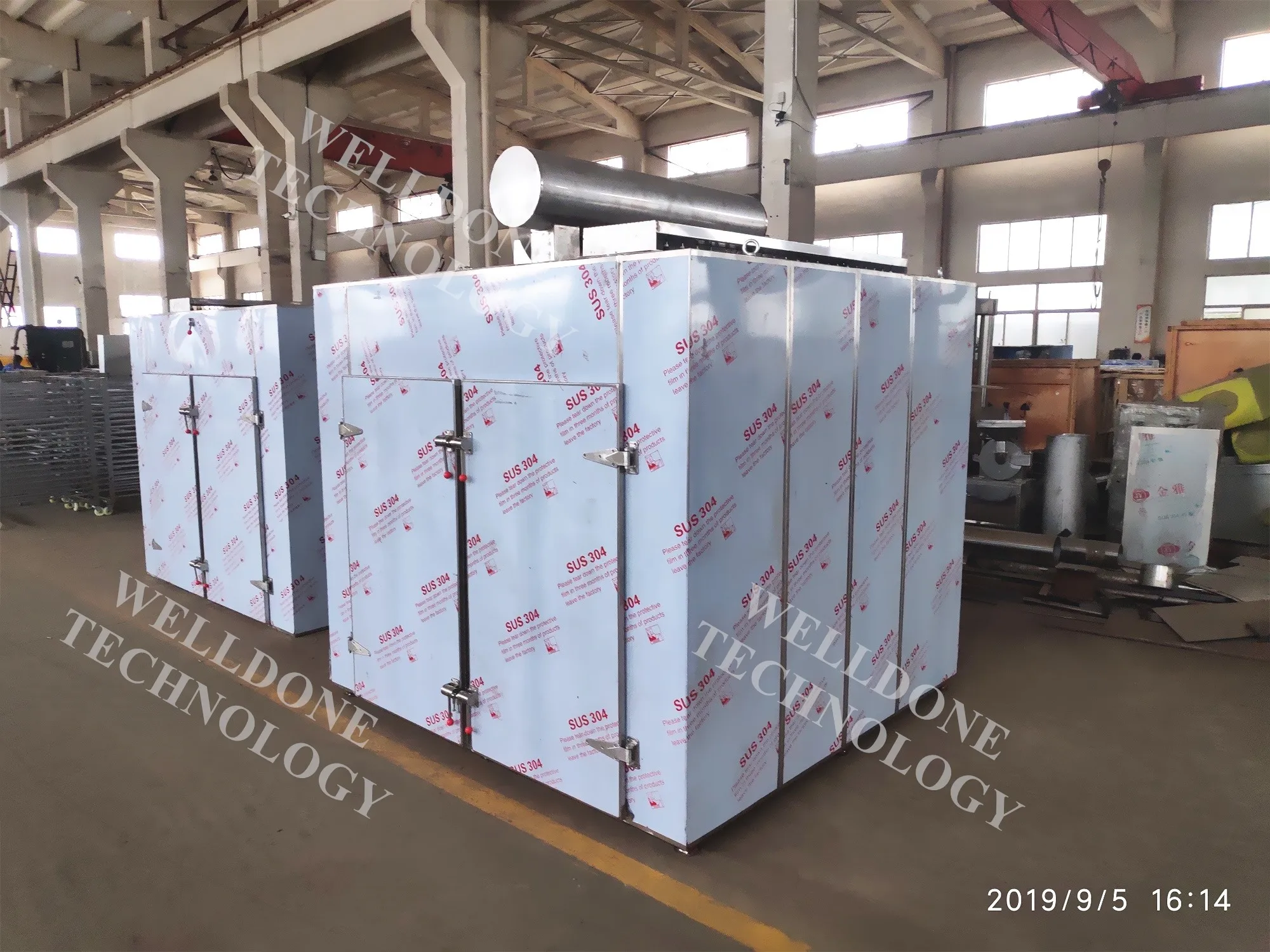 Energy Saving GMP Industrial Tray Dryer Machine / Drying Oven (Big Discount!)