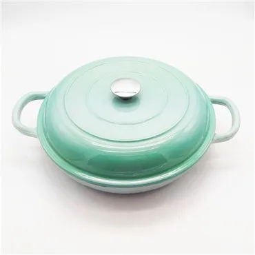 Набор эмалированной чугунной посуды 8 дюймов