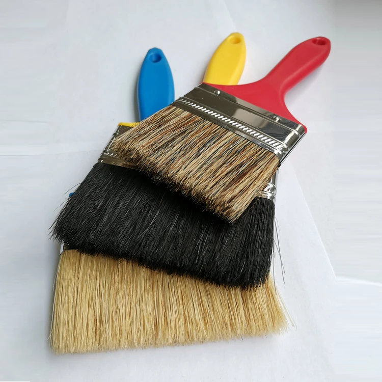 Pig Hair Paint Brush Painting Decorating Brushes For Interior Or Exterior Projects