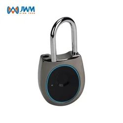 JWM digital safe locks electronic finger print lucchetto bicicletta intelligent room keyless rechargeable fingerprint padlock
