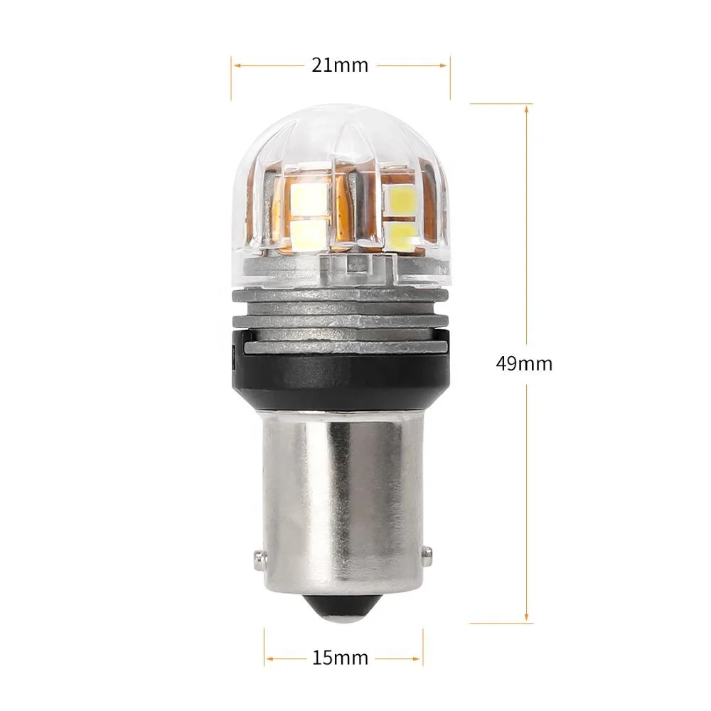 1156 canbus BA15S 15W Led car Fog Bulb P21W Lamp auto Turn Signal Tail Brake Lights S25 1156 ba15s car led backup