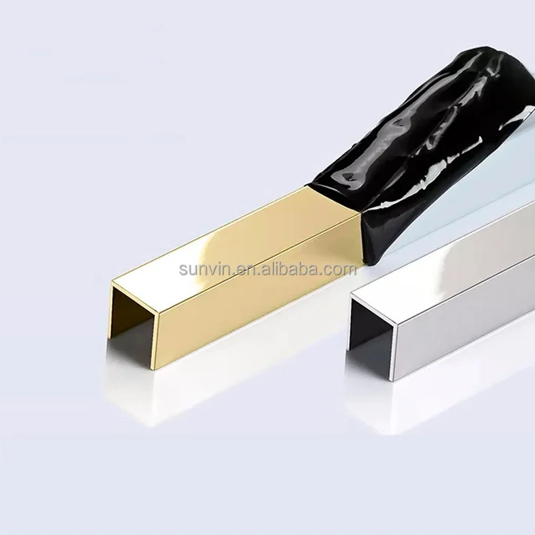 Ceramic Tile Edge Trim Transition Decor Strip Stainless Steel Trim Decorative Profiles For Floor