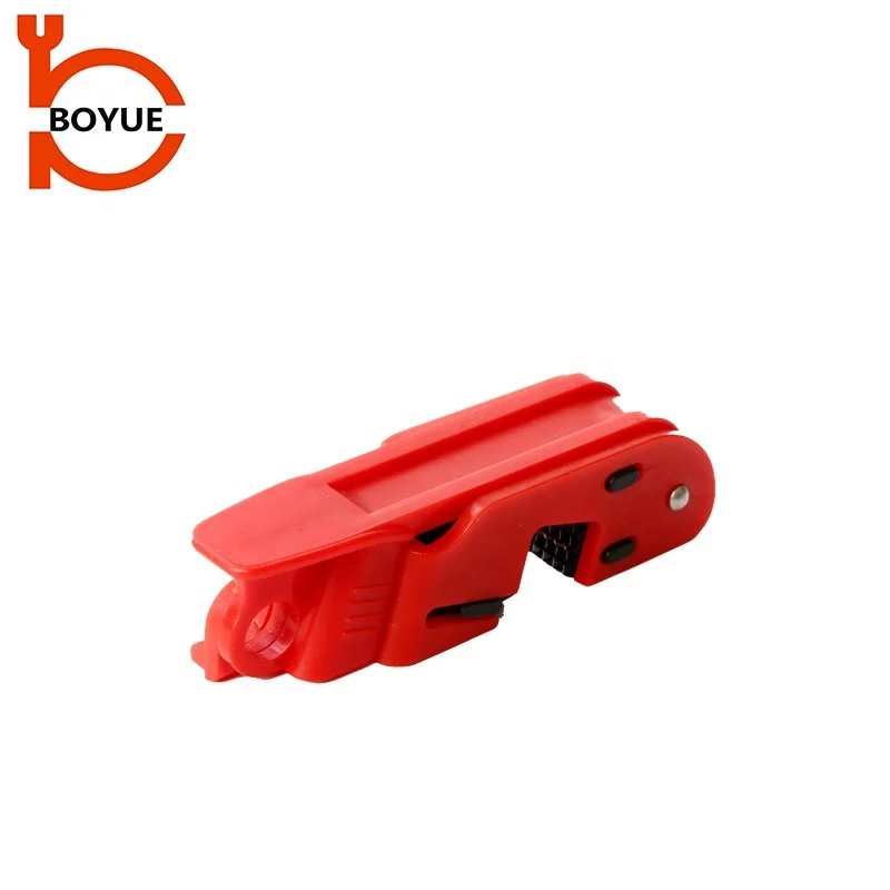 Tight Grip Electrical Plastic Circuit Breaker Lockout for Secure Electrical Equipment Lock out