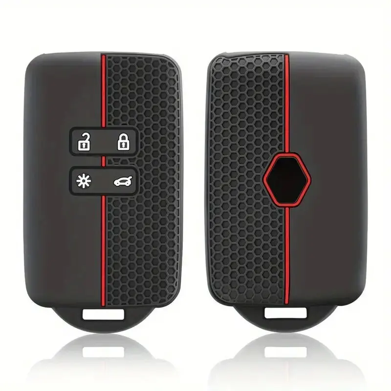Silicone Cover Protector Case Holder Skin Jacket For Renault Silicone Car Remote Key Cover