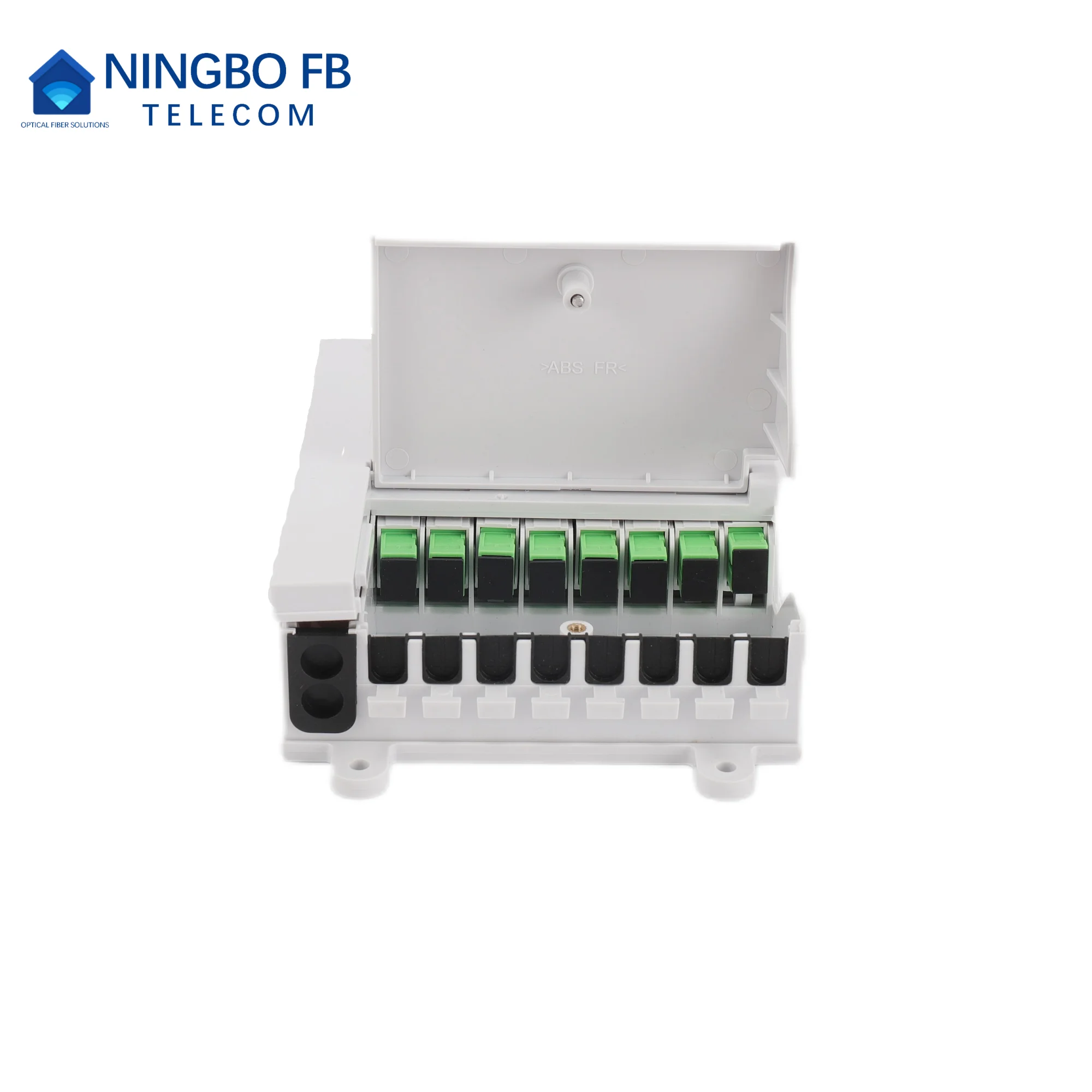 8 port Optical Fibre Terminal Box SC/LC IP65 Wall ABS Box PLC Fiber Optic Splitter Optical Splitter Box