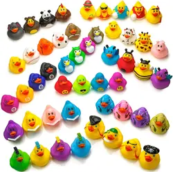 Latest Baby Bath Toy Vinyl Rubber Duck Yellow Custom OEM Rubber Duck Bath Toy Assortment - Bulk Floater Duck for Kids