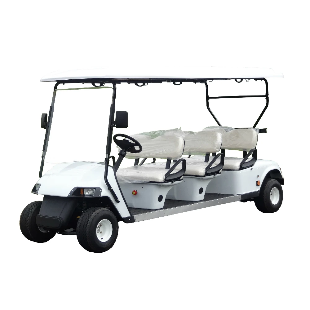 High performance 6 Seats electric golf cart golf buggy with cargo box