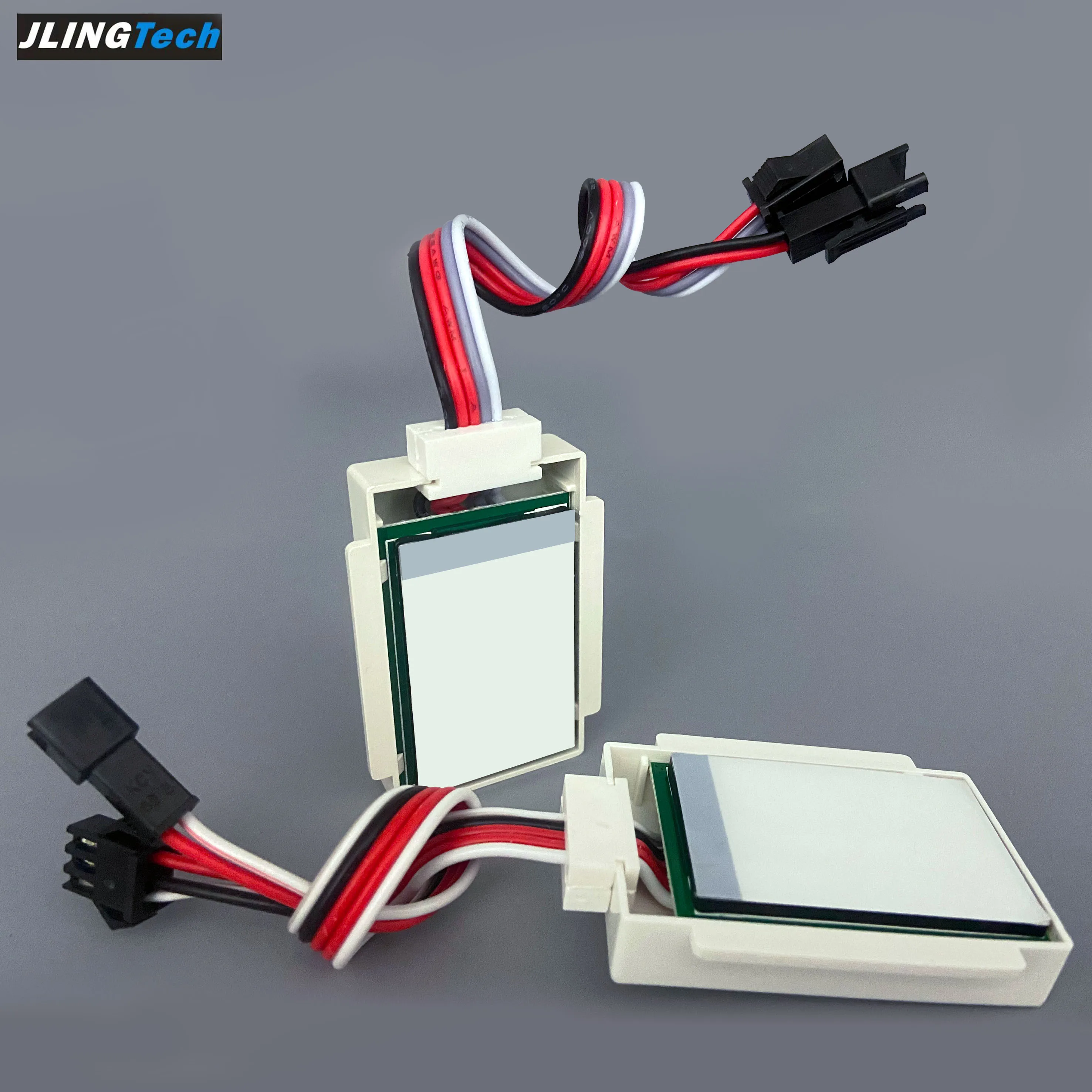 Single key LED touch switch intelligent mirror bathroom mirror backlight front light dimmer customized backlight color