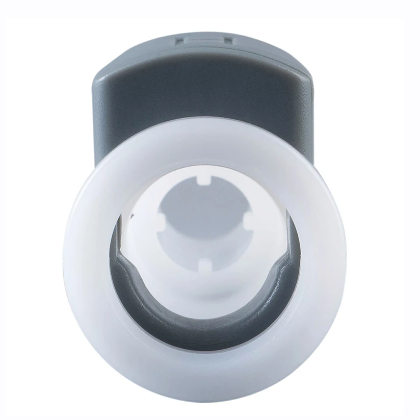 Hose Barb 1/4 6.4mm Lock Nut Straight Through Plastic Quick Disconnect Barbed Air Line Fittings For Plastic Tubing