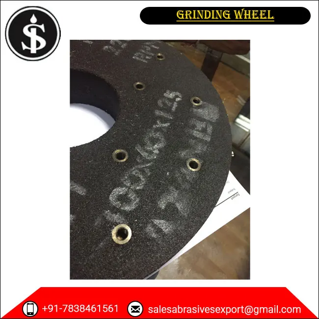 Manufacturer of Top Quality 350x150x127 Resin Bonded Abrasive Grinding Wheels