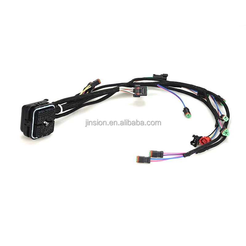 JINSION Excavator parts E330D Engine wire harness for Cat 330D C9 Engine cable wire harness 235-8202