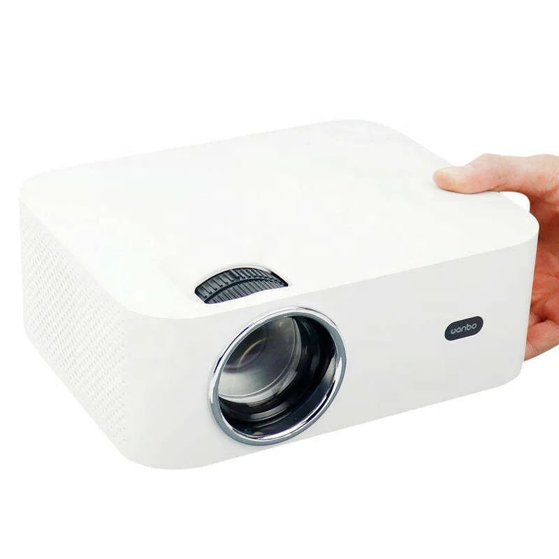 Wanbo X1 720P LCD Hologram Projectors Mini Android 9.0 Projector Keystone Correction Home Theater Smart Auto Focus Projector