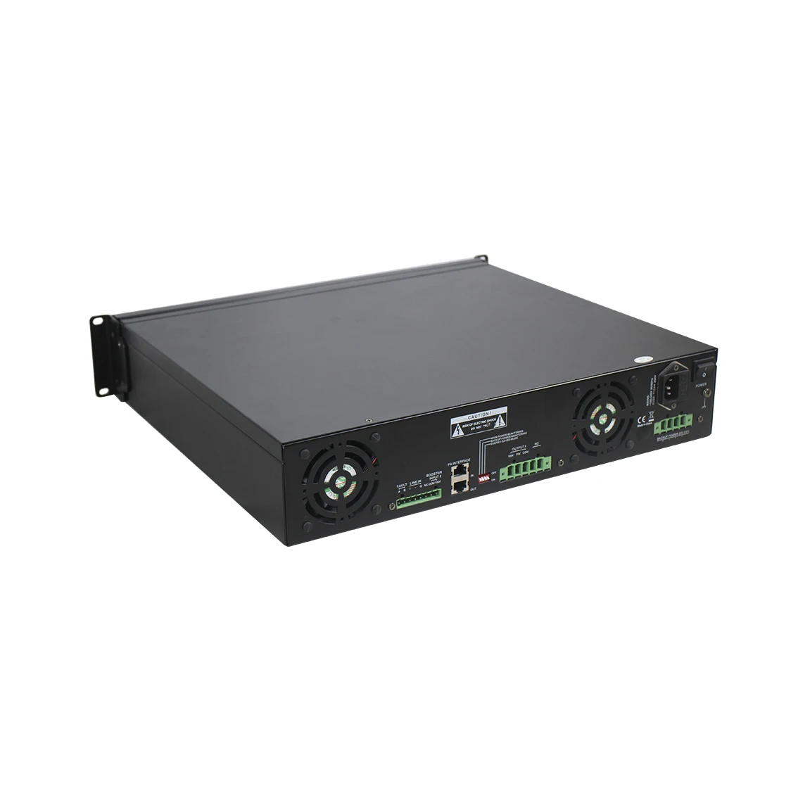 T High Efficiency Hifi Stereo Audio Power Amplifier 500W Power Amp Independent Control Class-D Digital Amplifiers