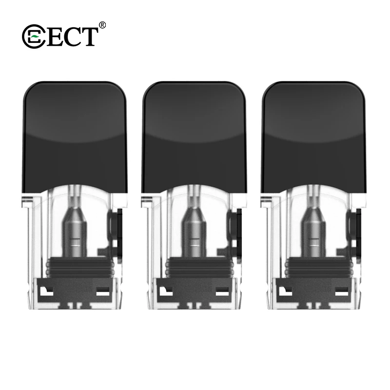 
ECT CBD oil cartridge Robin 0.5ml empty pod rechargeable vape pen 2*1.2mm ceramic pod with 420mah e cig pen 