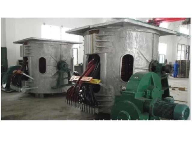 1T 2T 5T oven foundry casting steel iron metal melting induction electric industrial furnace for casting iron