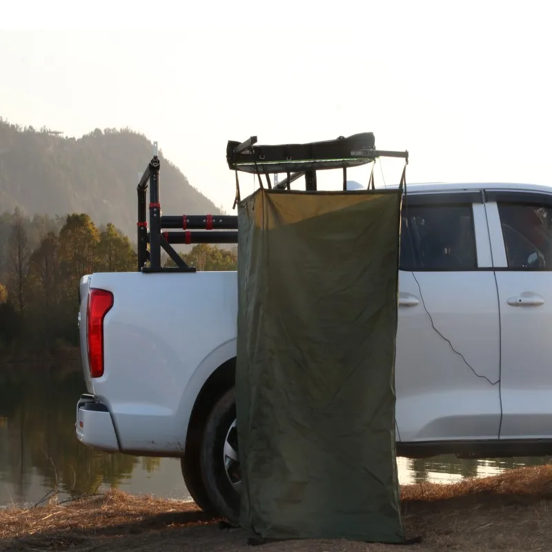 Новый продукт Открытый Кемпинг Водонепроницаемый душевая комната автомобиль боковая дорожная палатка туалет